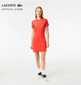 lacoste women polo dress