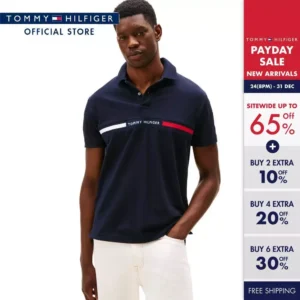 TOMMY HILFIGER Hilfiger Chest Insert Regular Polo Men