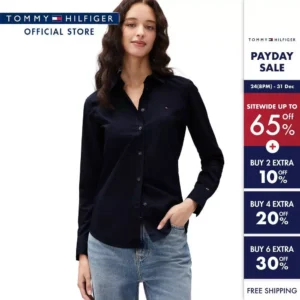 TOMMY HILFIGER Poplin Regular Shirt Women